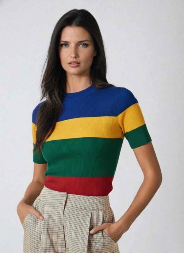 Women Ribbed Cotton Top